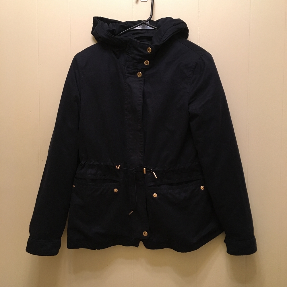 ZARA TRAFALUC HOODED WINTER JACKET.  SIZE XS